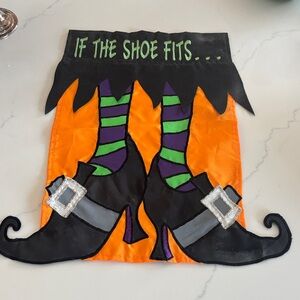 Garden appliqué flag